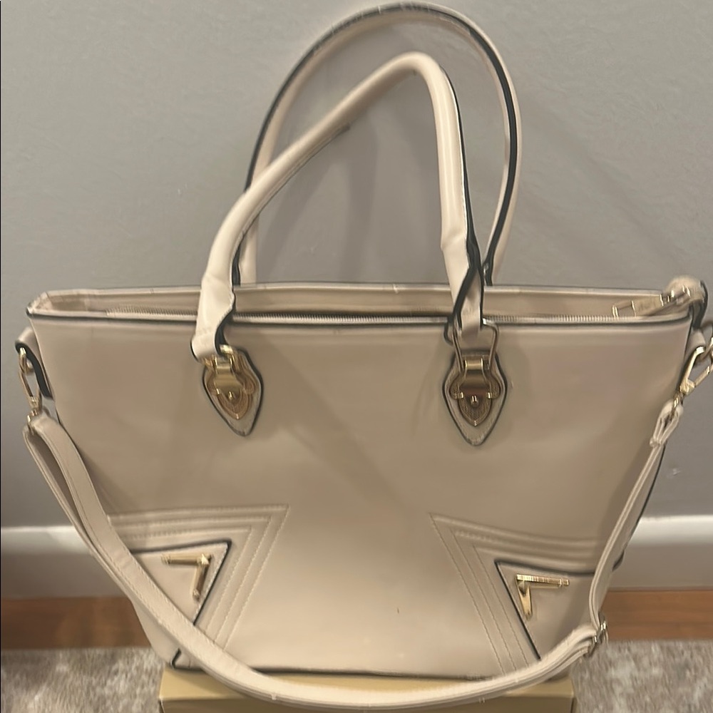 Elegant Cream Tote Bag